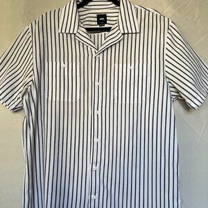 Vans Rowan Workwear Short Sleeved Button-Up Shirt Size L